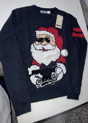 Светер новогодний санта дед мороз