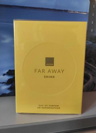 Парфумована вода far away shine avon 50 мл новинка !