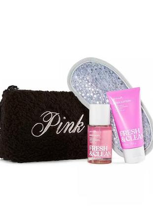 Подарунковий набір victoria's secret pink fresh&clean