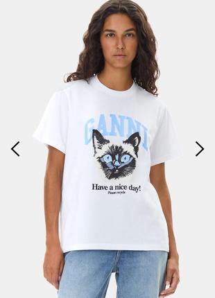 Футболка ganni