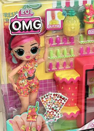Игровой набор с куклой l.o.l. surprise o.m.g. sweet nails
