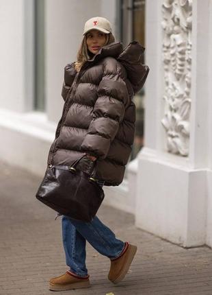 Космічно-гарний  пуховик в стилі oversize🪐🪐🪐