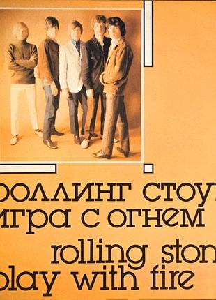 Rolling stones – play with fire 1989 lp / винил / пластинка