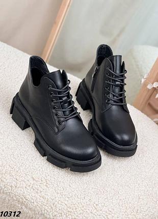 Черевики чорні жіночі 5