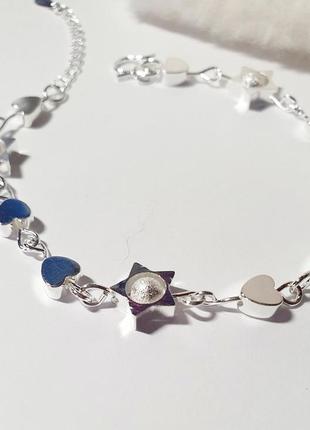 Серебряный браслет проба 925