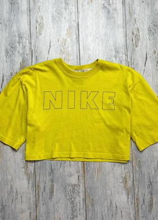Футболка кроп топ sunset nike
