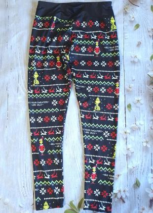 Різдвяні лосини гринч вказаний розмір xl, можна на l.