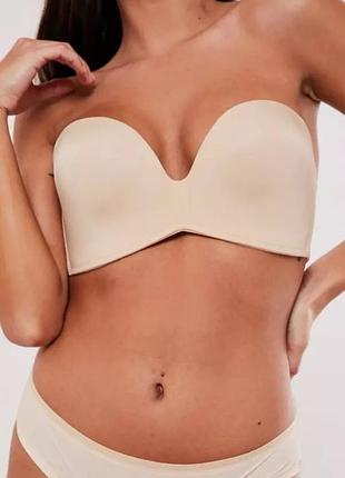 Бежевый бюстгальтер фирмы wonderbra размер 36с 80с