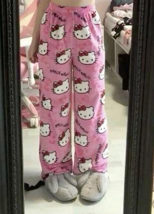 Брюки с hello kitty