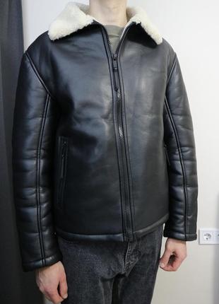 Мужская дубленка zara куртка