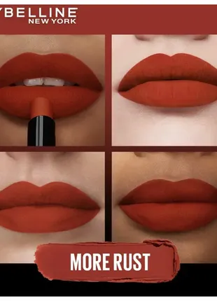 Maybelline new york color sensational ultimatte матовая помада для губ.