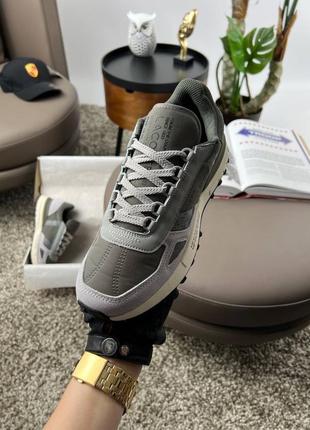 Мужские кроссовки lacoste elite active light grey men