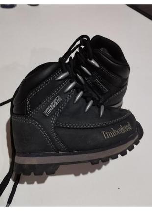 Ботинки кожаные