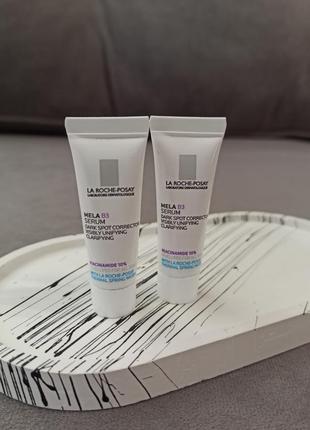 Сыворотка с витамином b3 для осветления кожи la roche-posay mela b3 serum, 3 мл