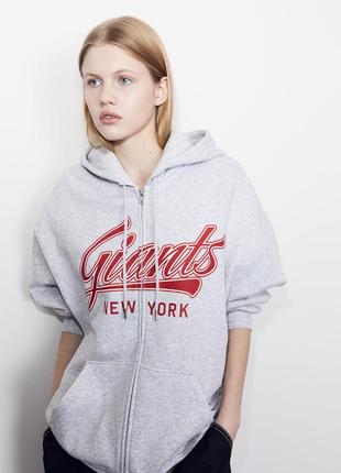 Худи толстовка с капюшоном h&m - xs, s, с начесом