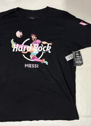Футболка нова hard rock cafe - messi мессі