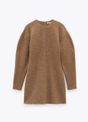 Тепла вовняна сукня zara