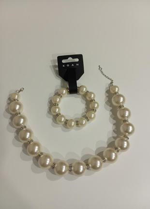 Комплект намисто браслет