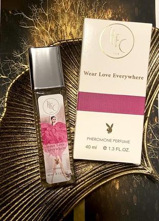 Wear love everywhere цветочный женский аромат тестер парфюм эмираты 40 мл