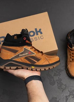 Подростковые зимние ботинки reebok winter tech step brown 4