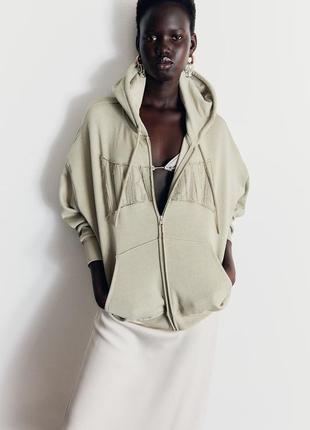 Худі толстовка з капюшоном h&m - xs, s, m з начосом