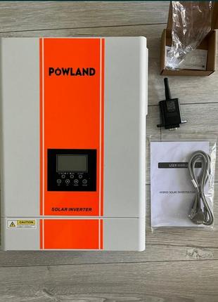 Гібридний інвертор powland 6.2 квт  wifi