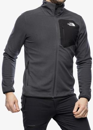 Оригинал.фирменная,флисовая кофта на замке the north face