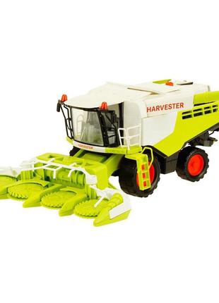 Комбайн игрушечный детский harvester уборочный инерционный