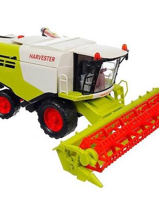 Детская игрушка комбайн уборочный инерционный harvester