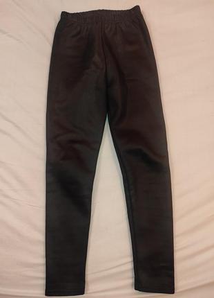 Лосини, легінси на хутрі тканина з напиленням під шкіру.