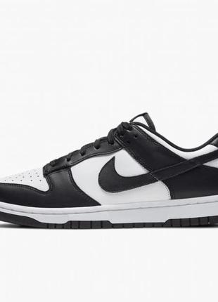 Кросівки жіночі nike dunk low panda w white/black