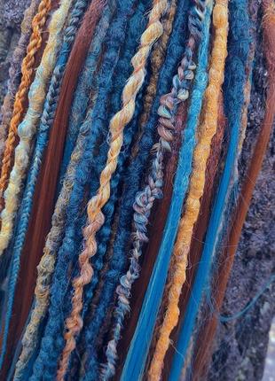 Косы, кудри, дреды, под заказ и в наличии 😁