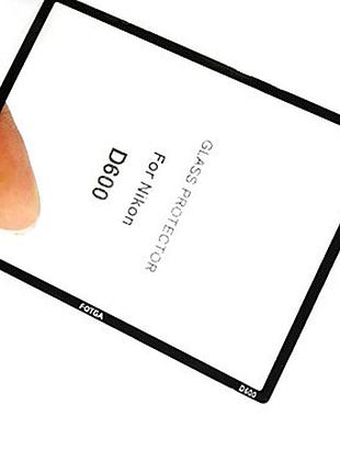 Защита lcd fotga для nikon d600 - не пленка