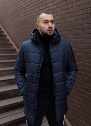 ❄️мужская зимняя удлиненная куртка