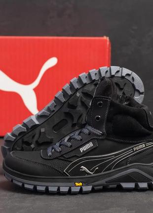 Подростковые зимние ботинки reebok winter anzarun black