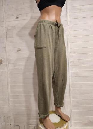 Теплая спортивная штани 2xl-5xl две кармашка