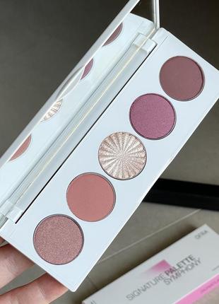 Палетка теней и хайлайтера ofra signature eyeshadow palette symphony 10 g