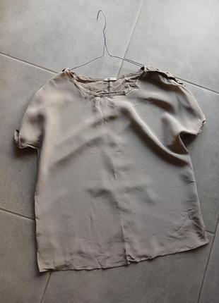 Шовкова розкішна футболка