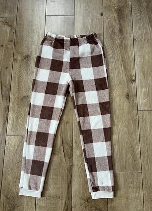 Теплые пижамные штаны