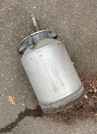 Старинный 🥛🐝 бибон алюмиевый молочный бочка советский