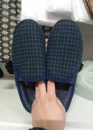 Теплі чоловічі капці