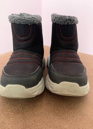 Зимние детские ботинки skechers 3