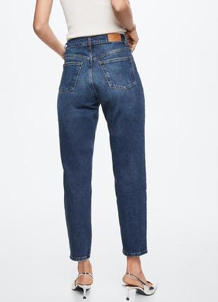 Женские джинсы момы mango,синие,штаны,штаны,вытертые,варенки,мом,mom,jeans,купить,манго,сексии,32