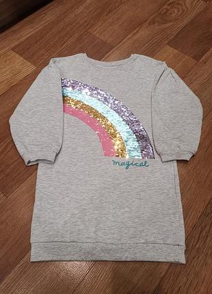 Сукня-світшот на флісі tu на 5-6 років