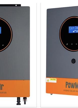Гібридний інвертор powmr hvm-6.2k-pro 6200w 48v