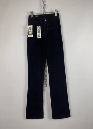 Женские прямые черные джинсы вельвет lee welt pocket stretch premium