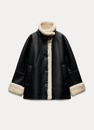 Дубленка zara