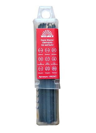Свердло по металу hss 4341 3.5 (10 од.) vitals master