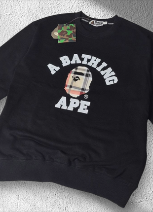 Свитшот bape x burberry