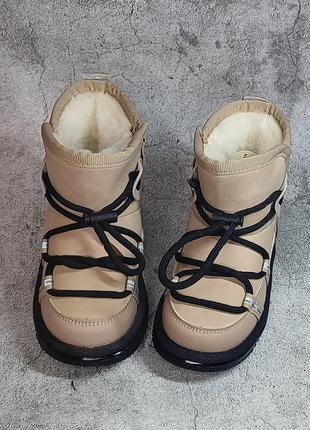 Дитячі зимові луноходи уггі чоботи для дівчинки